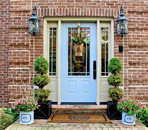Artificial topiary trees for front porch decor. Artificial Front Porch Topiary — Randolph Indoor and ...