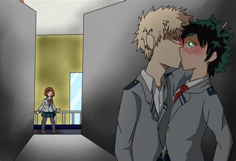 Kacchan X Deku Cute Kissing