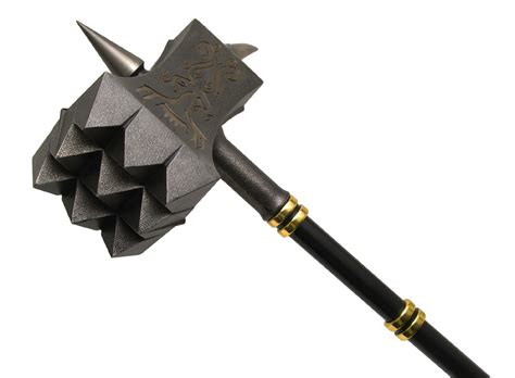 The replica was created using the finest grade materials and craftsmanship available. A Song of Ice and Fire - King Robert's Warhammer ...