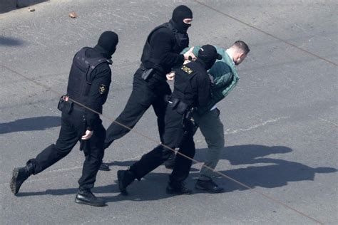 Belarus Police Detain Over 100 People Including Opposition