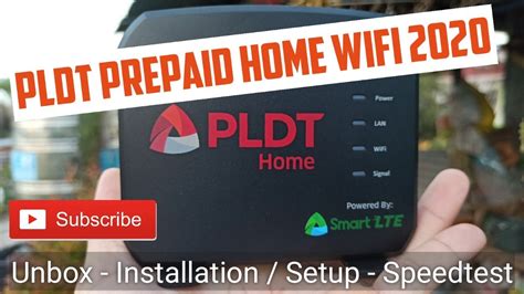 Pldt Home Prepaid Wifi Unbox Setup Speedtest Youtube