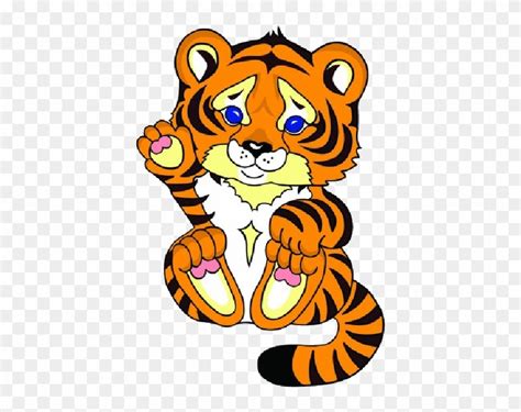 New Cute Tiger Clipart Tiger Cubs Cat Images Cartoon Tiger Cub Png