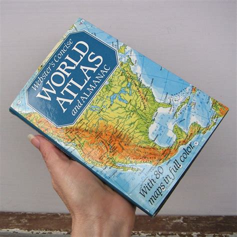 World Atlas Book Europe Map Map