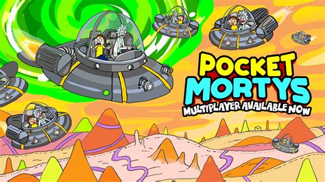 ‘pocket Mortys Updated With Online Multiplayer New Dimensions And
