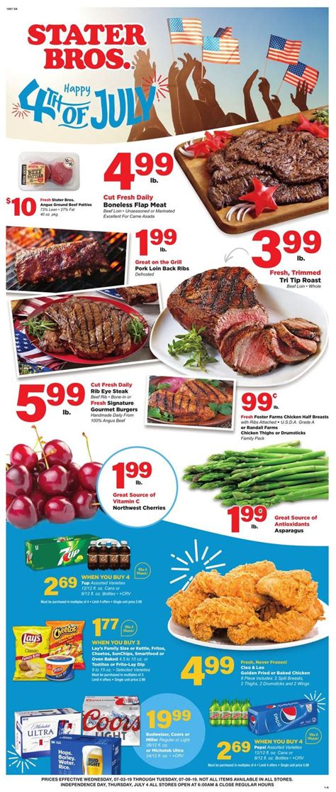 Maybe you would like to learn more about one of these? Stater Bros. Ad Circular - 07/03 - 07/09/2019 | Rabato