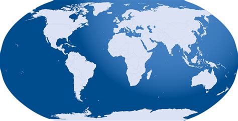 Mapa Do Mundo · Gráfico Vetorial Grátis No Pixabay