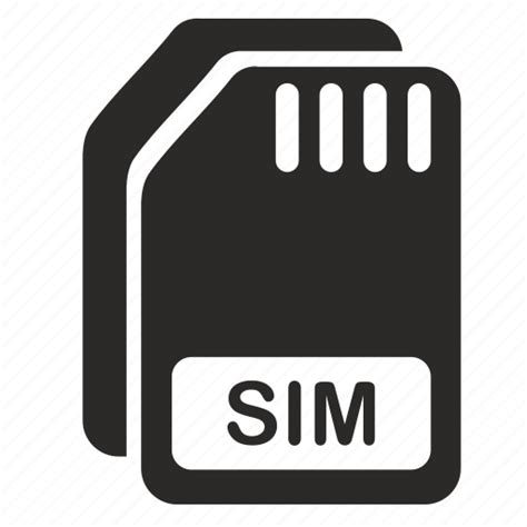 Card Cards Duo Mobile Phone Sim Icon