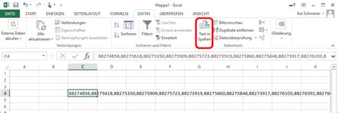 Und das soll jeweils ineine splate. Excel: Daten in einer Zelle aufteilen | ZDNet.de