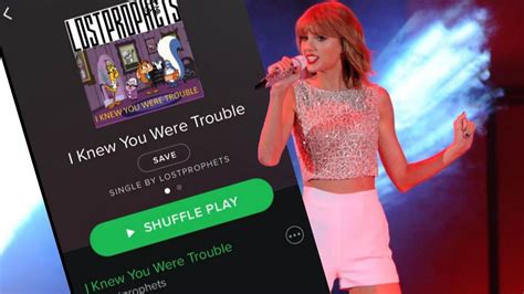 Taylor Swift Track Reappears On Spotify Labelled As Lostprophets Bbc
