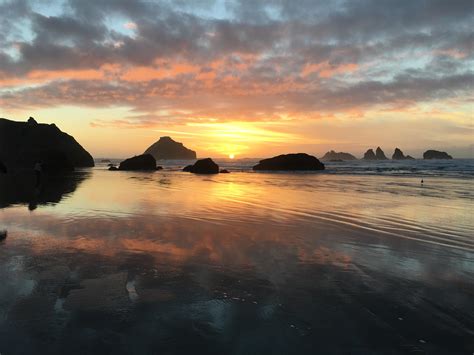 A Picture I Took On The Southern Oregon Coast During Sunset Pics