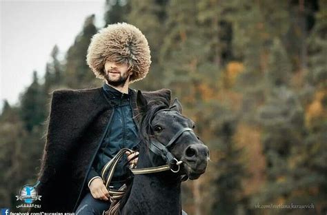 chechen men traditional dressing north caucasus people nak… flickr