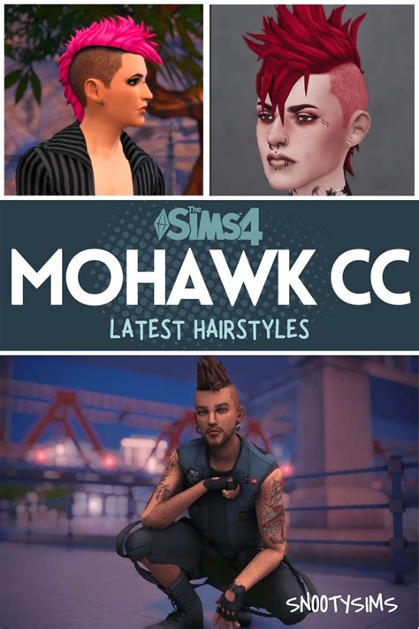 Simmers The Mohawk Cc Haircut Has Come A Long Way And It Still Rocks