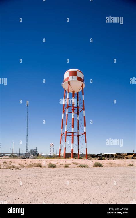 Water Tower Yuma California United States Of America Stock Photo Alamy