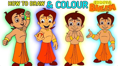 How To Draw Chhota Bheem Chhota Bheem Drawing Chhota Bheem Drawing