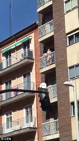 Naked Couple Spotted Having Sex On Balcony In Salamanca