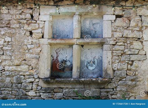 Old And Ancient Windows And Architectural Detail Stock Photo Image