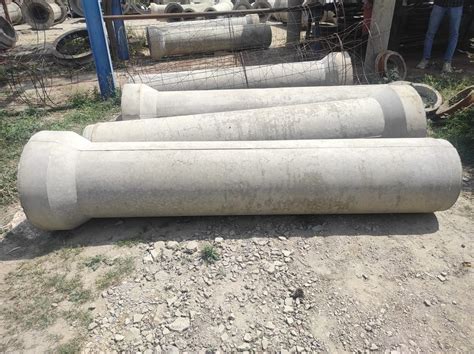 Round Cement 350mm Rcc Pipe For Construction Thickness 75mm At Rs