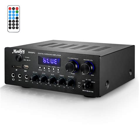 Buy Moukey Home Audio Amplifier Stereo Receivers With Bluetooth 50