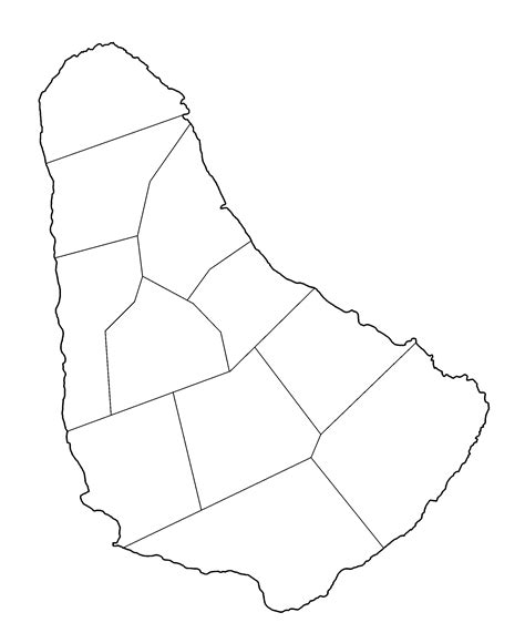 Filebarbados Parishes Blankpng Wikimedia Commons