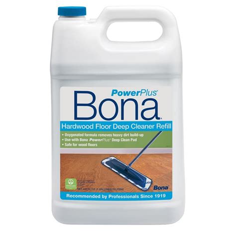 Bona 128 Oz Powerplus Deep Clean Hardwood Floor Cleaner Wm850018001