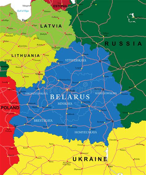 Belarus bordering countries belarus is located in eastern europe. Weissrussland Karte Europa | My blog