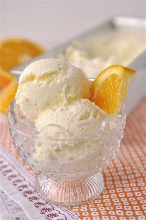 Easy Orange Ice Cream Recipe By Leigh Anne Wilkes