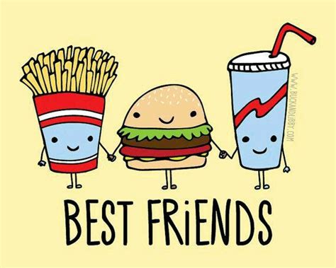 Best Friends Food Best Friend Wallpaper Kawaii Doodles Best Friends