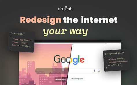 Stylish Custom Themes For Any Website Chrome Web Store