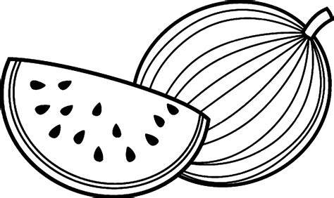 Watermelon coloring pages - Free coloring pages | WONDER DAY — Coloring