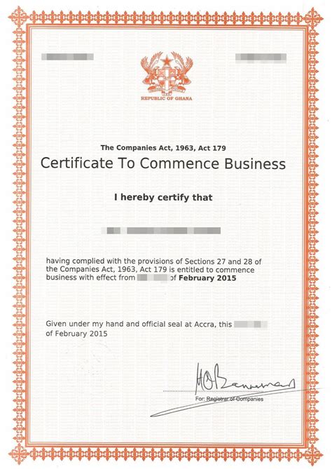 However, the process of company registration in malaysia seems daunting to you. Company Registration in Ghana, for Investment, Trade of ...