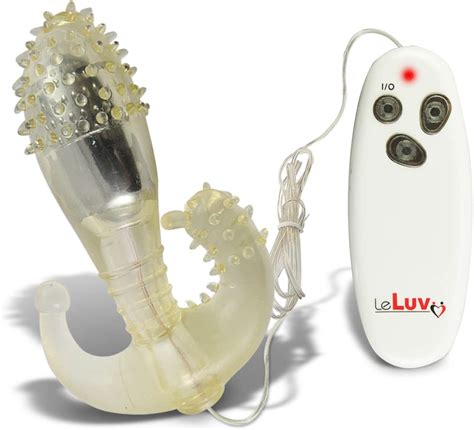 Leluv Prostate Massager Multispeed Vibrator Soft G Spot White Health And Household