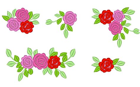 Embroidery Designs Rose Elegant And Timeless Floral Designs Helmuth