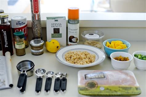 Curry couscous with lentils, sultanas & mango chutney. Chicken Mango Curry Couscous Recipe
