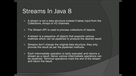 Stream API In Java 8 Introduction YouTube