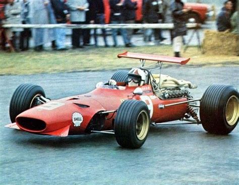1968 Gp Holandii Zandvoort Ferrari 31268 Chris Amon Racing Art F1