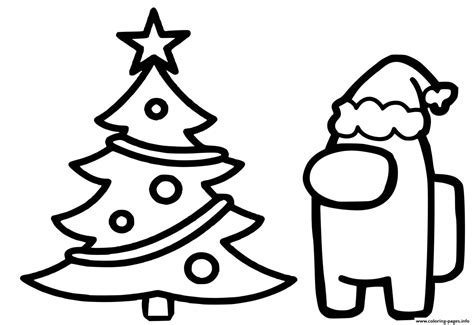 Coloring Pages Printable Among Us Character No Color - pic-shenanigan