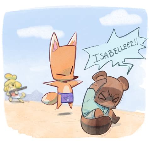 Tom Nook And Redds Dynamic Is My Favori Andi のイラスト