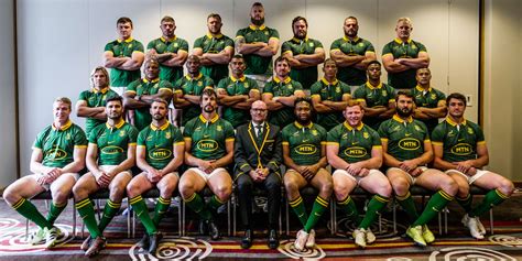 Springboks Official Team Photo Rg Snyman Is A Beast