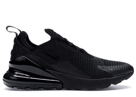Nike Air Max 270 Black Mens Low Top Shoes Running All Sizes 7 14 Athletic