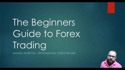 The Beginners Guide To Forex Trading Part 1 Forex First