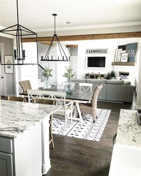 It stands out from the other a round dining table is preferred by many for the simple fact that its shape brings people together in a very comfortable and cozy way and allows each. 1,776 Likes, 67 Comments - holly | our faux farmhouse ...