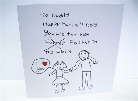 Funny Fathers Day Card Happy Farters Day Paper
