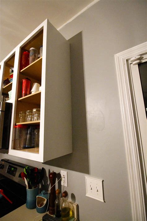 But it would have looked unbalanced to end the kitchen without the open end cabinet. Easy Open Shelving in the Kitchen • Charleston Crafted