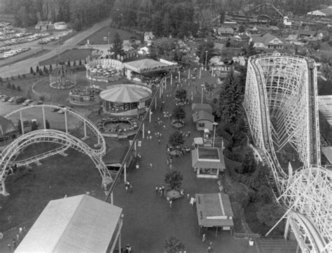 Geauga Lake 1982 This Is A View Of Geauga Lake Amusement Park In