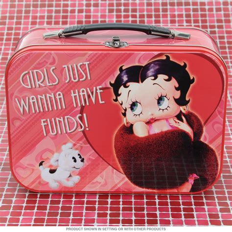 Betty Boop Red Lunch Box Betty Boop Betty Boop Ts Retro Lunch Boxes