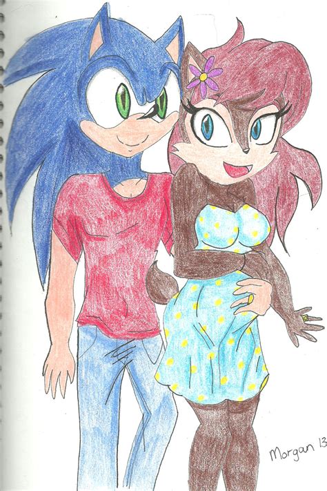 Sonic And Sally By Mightymorg On Deviantart