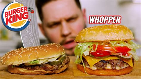 The Burger King Whopper At Home Youtube