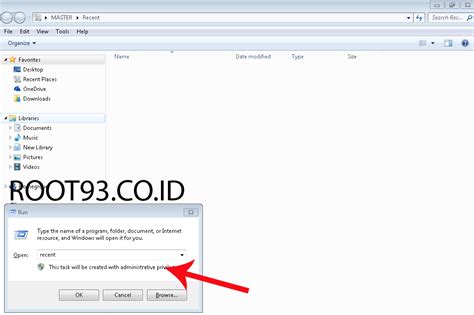 Menonaktifkan Atau Menghapus Semua Recent Document Pada Windows 7 Root93