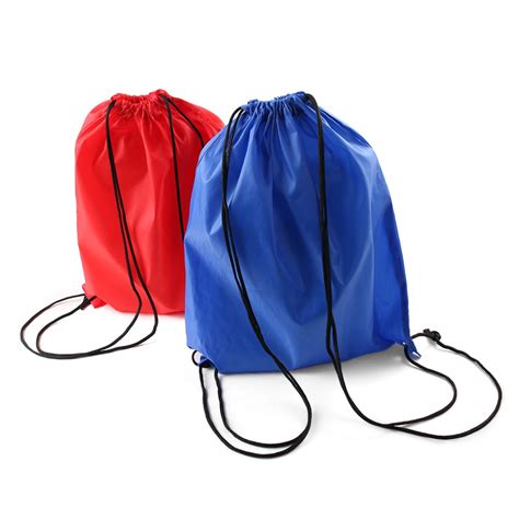 Buy Dropshipping Nylon Drawstring Bag String Sack Beach Women Men Travel