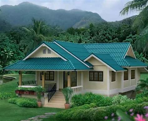 Model rumahnya pun sederhana dengan atap berbentuk limas, teras dengan tiang. Konsep Terkini Rumah Minimalis Indah Dan Asri